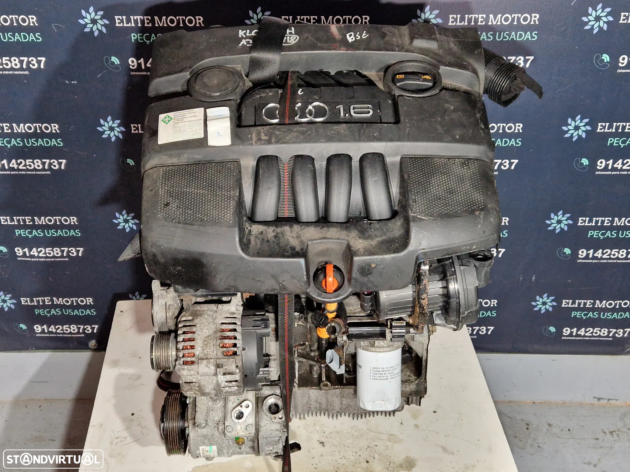 Motor usado BSE AUDI A3 8P 1.6 FSI 102CV VW GOLF V 5 - 2