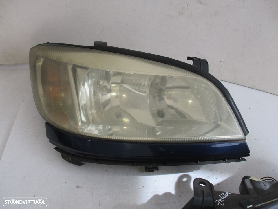Farol Optica Opel Zafira A 1999 a 2004 Esquerdo Direito - 3