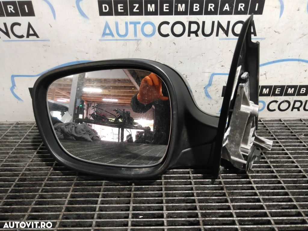 Oglinda stanga BMW X3 F25 2010 - 2014 4 Usi NEGRU (1245) Fara rabatare - 2
