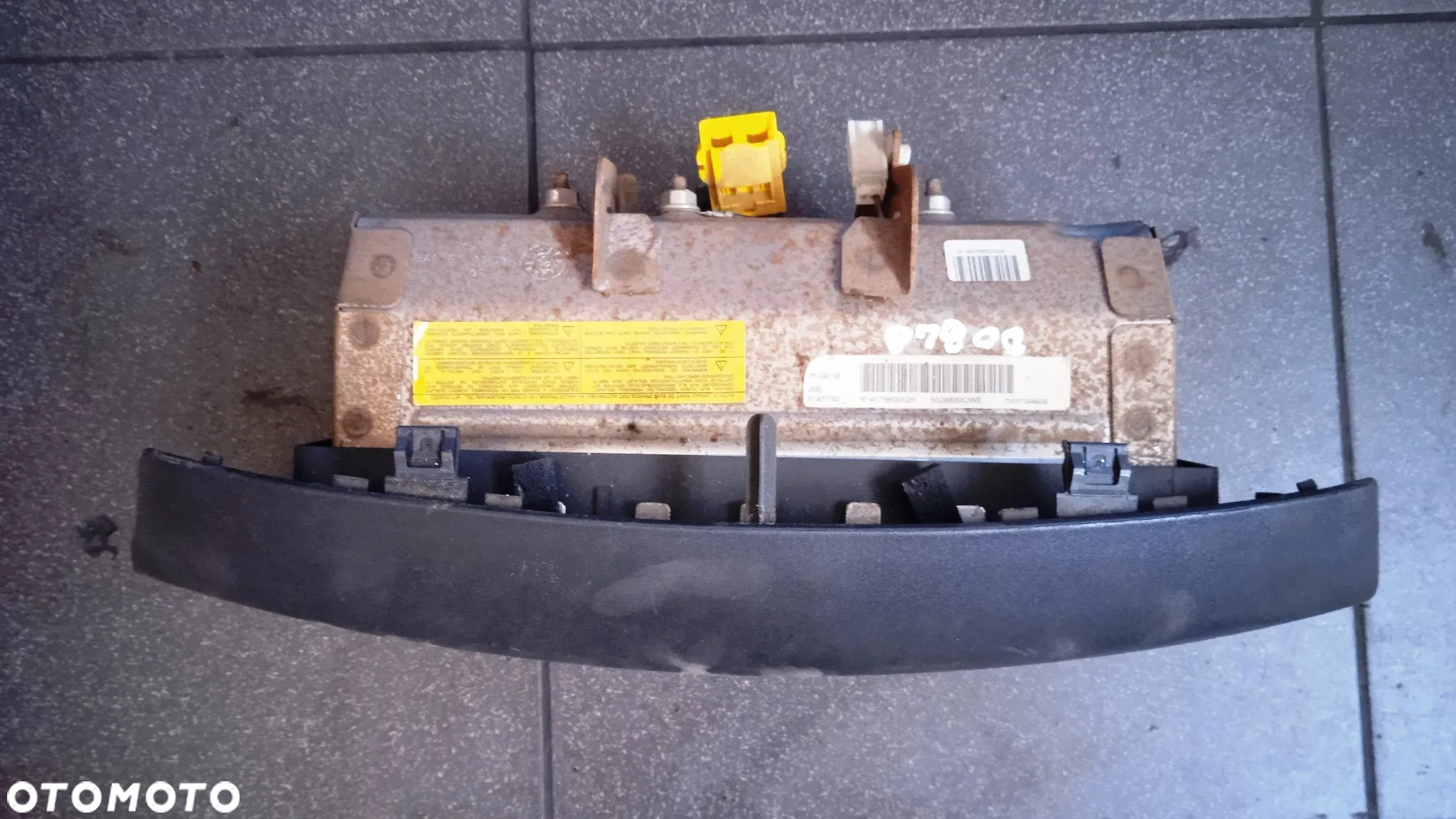 Poduszka powietrzna kierowcy 7353995350e pasażera 7353729490e Fiat Doblo I Lift - 5