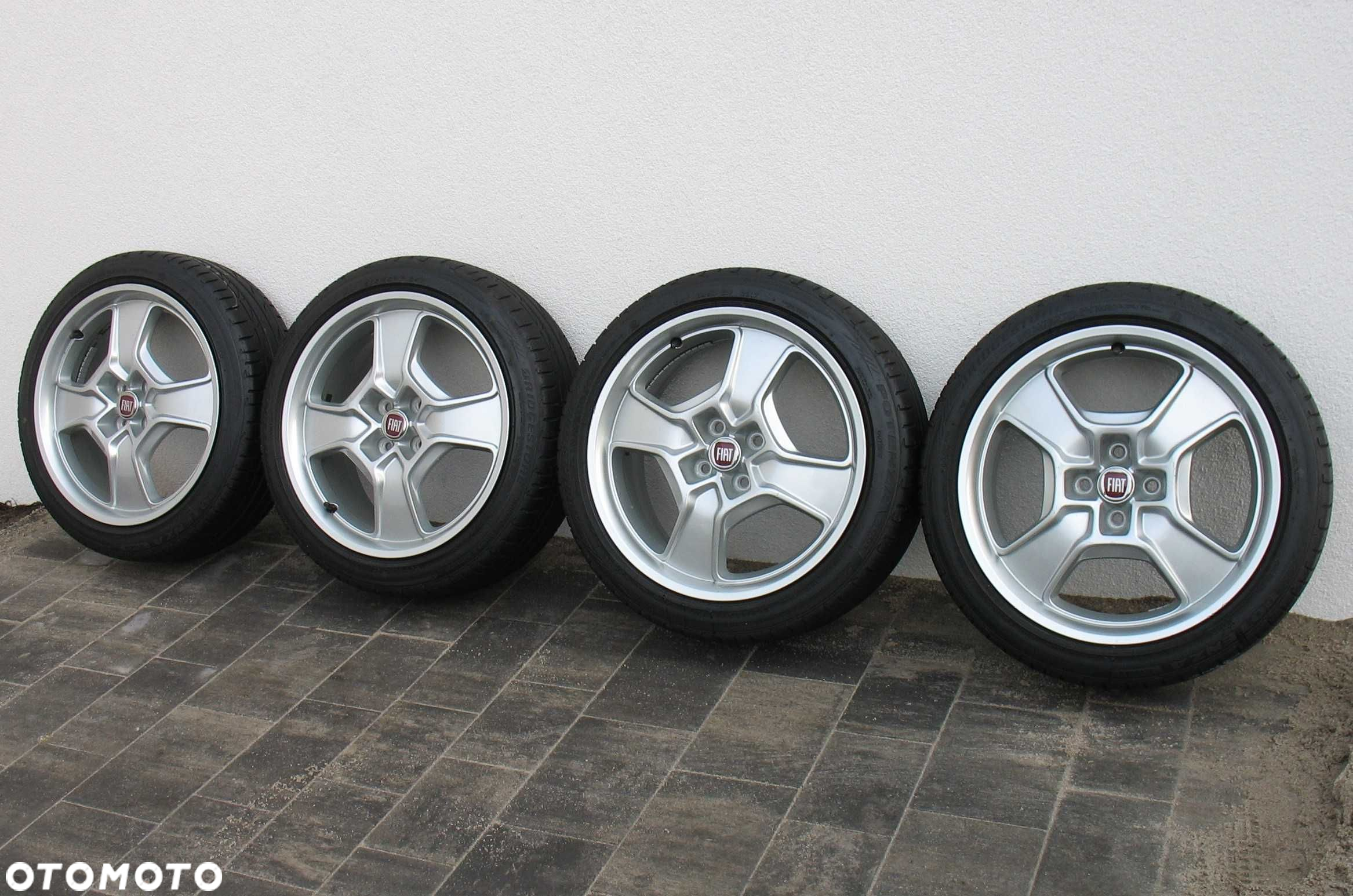 Fiat 124 Spider Alufelgi HYSTORICAL 17cali 4x100 opony 205/45r17 - 2