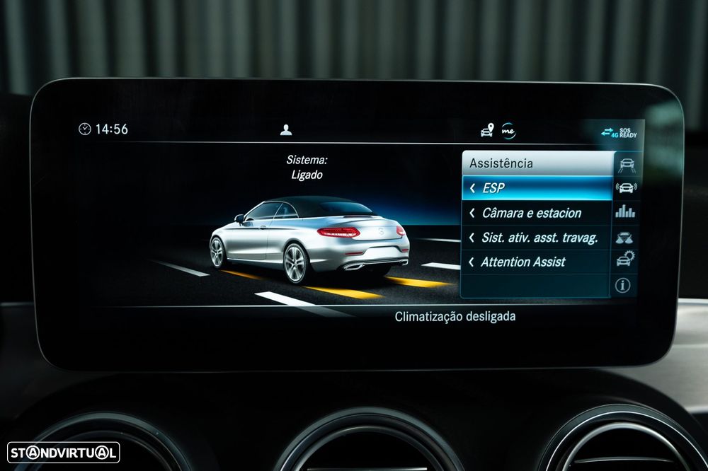 Mercedes-Benz C 220 d Cabrio 9G-Tronic AMG Line - 10