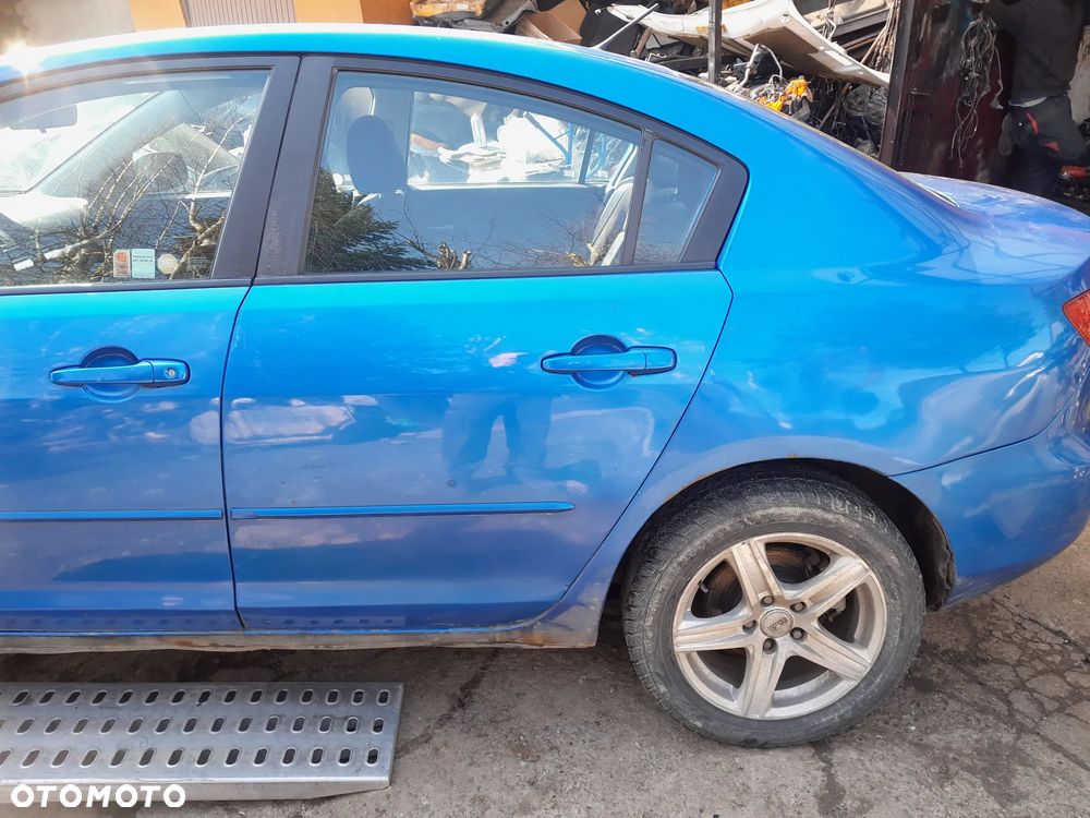 Mazda 3 BK 03-09 Klapa tylna Sedan drzwi szyba tylna w kolor - 3
