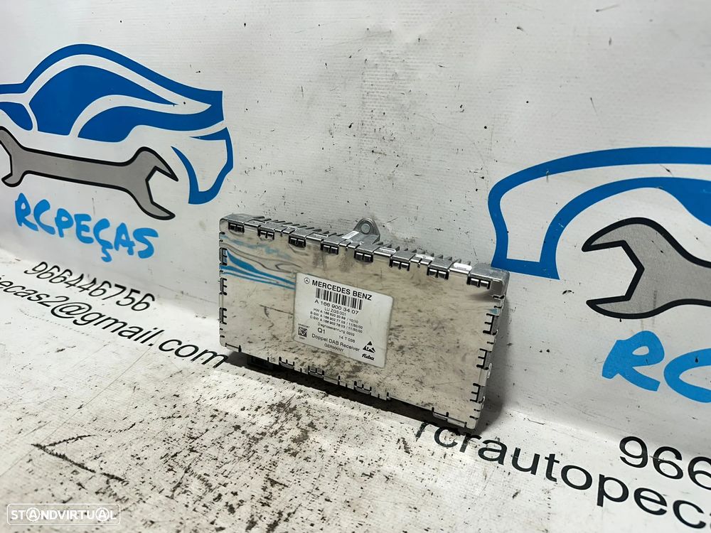 .Módulo Radio Eletronico Receptor Digital DAB Amplificador Antena Original Mercedes Benz A1669003407 2007 - 2019 - 4