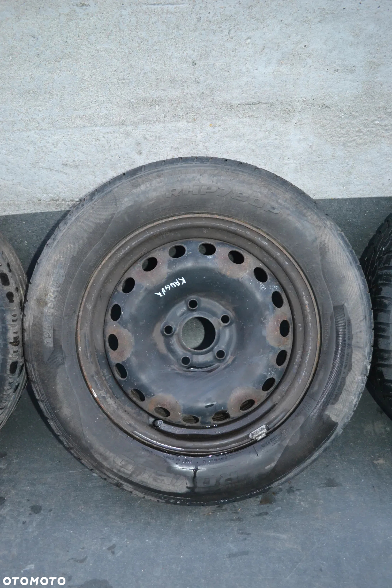 RENAULT KANGOO III 3 MERCEDES CITAN FELGA FELGI STALOWE OPONY 6x15 ET44 5x108 - 3