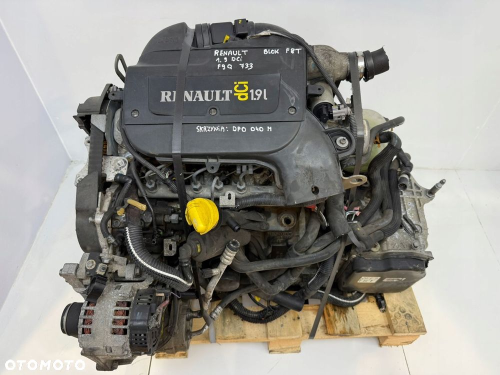 SILNIK F9Q733 Renault Megane I Scenic I 1.9 DCI F8T 102KM diesel kompletny - 4