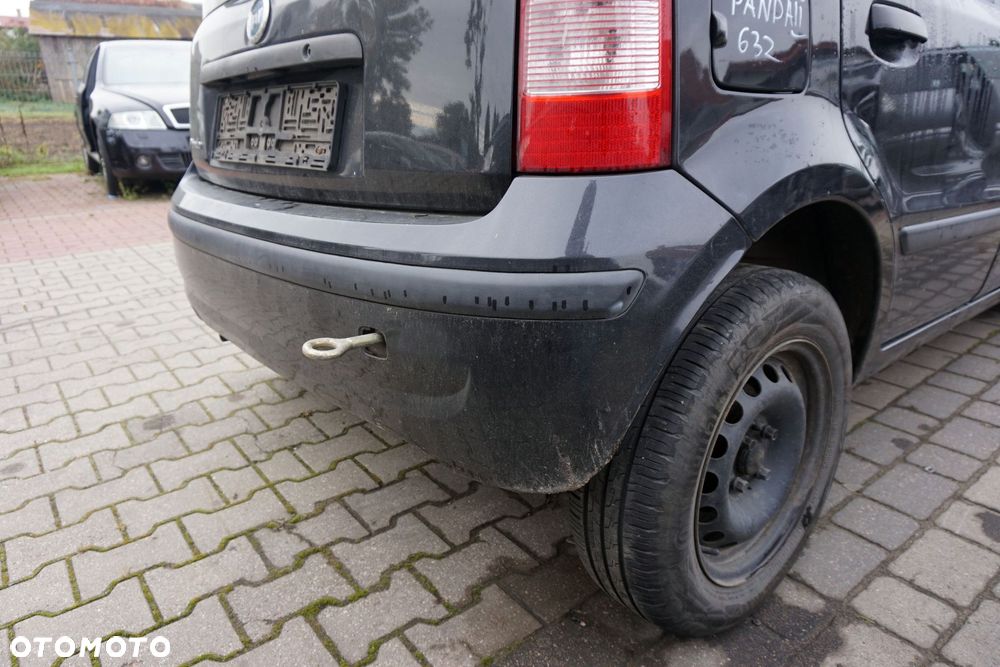 ZDERZAK TYLNY PANDA II 632  CZARNY FIAT 2003-2012 - 4