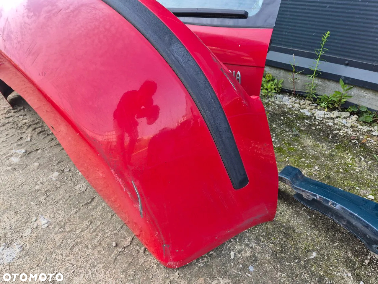 SKODA FABIA I ZDERZAK ZŁOTY ZIELONY KLAPA BŁOTNIK REFLEKTOR LAMPA PAS PRZEDNI WZMOCNIENIE - 4