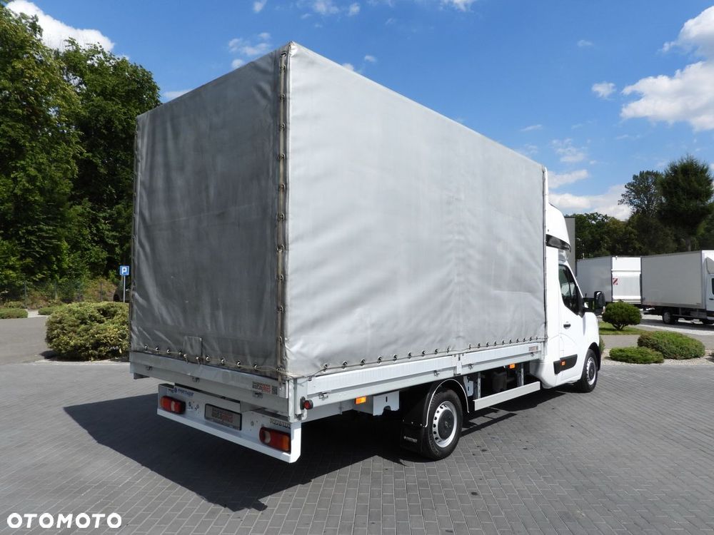 Renault MASTER PLANDEKA 8 PALET WEBASTO TEMPOMAT LEDY PNEUMATYKA KLIMATYZACJA  165KM - 4