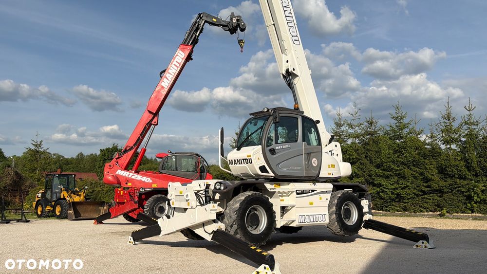 Manitou Ładowarka teleskopowa Manitou Mrt 2150 + Privilage Roto obrotowa 360 Pilot sterowanie radiowe Kosz Widły 2016/17 1840 2550 2540 silnik Mercedes 2150+ Merlo - 39