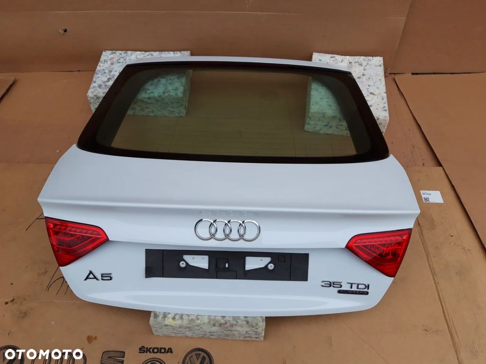 KLAPA BAGAŻNIKA AUDI A5 8T Lift SPORT0BACK 2016 rok, kolor LY9C T9T9 - 3