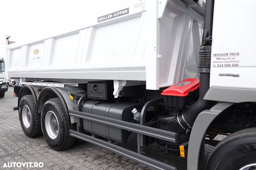 Mercedes-Benz ACTROS 3336 / 6x4 / CAMION BASCULANTE / BORDMATIC / HYDROBOARD / MEILLER KIPPER / EPS + AMBREIE / IMPORTAT - 18