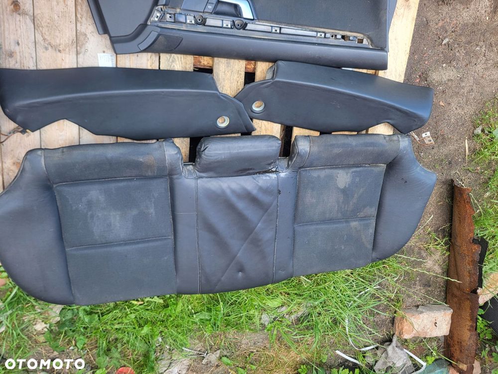 fotele + boczki speed kanapa audi a4 b6 s line pół skóra komplet - 8