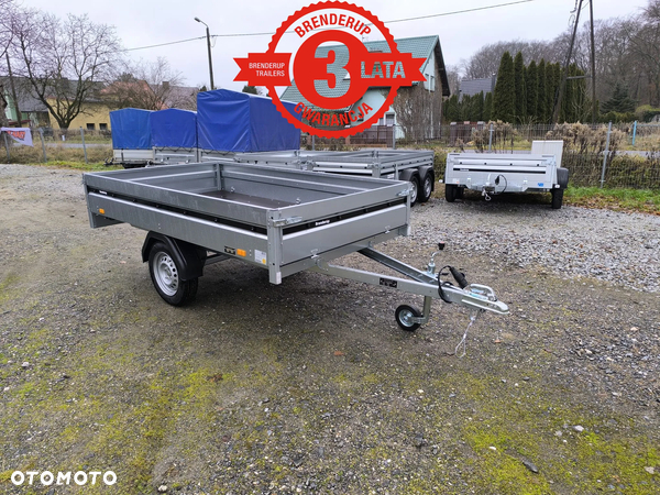 Brenderup Przyczepa Brenderup 3250S 250x142x35 cm 1 oś koła pod spodem HIT CENOWY!