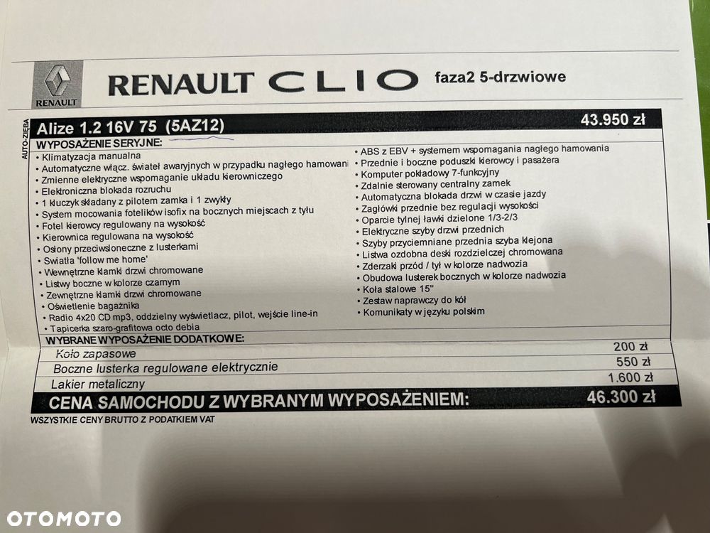 Renault Clio 1.2 16V Alize - 15
