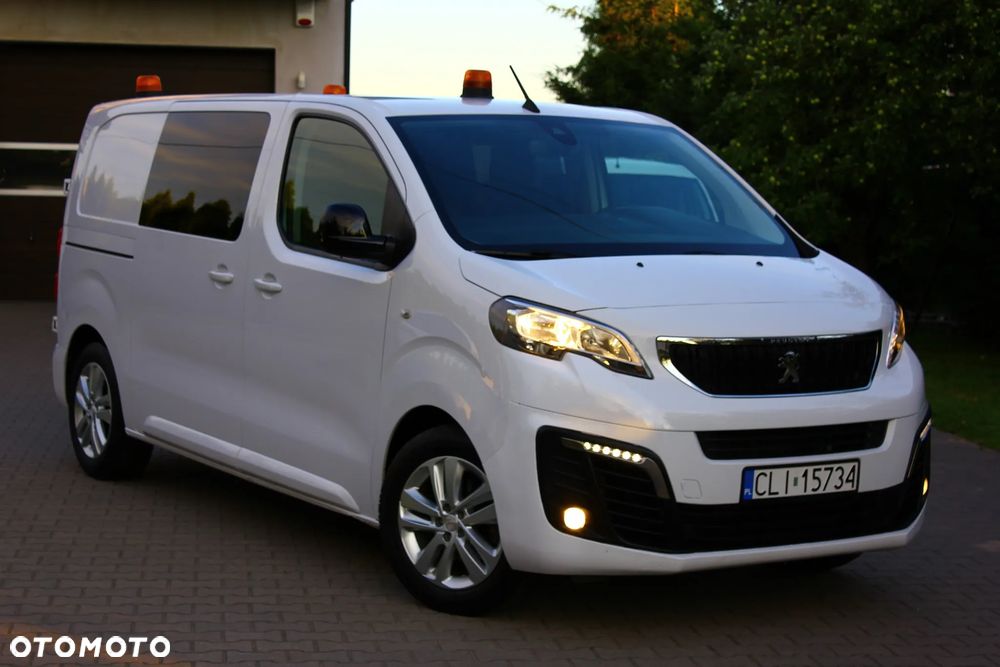 Peugeot EXPERT 2.0 177KM AUTOMAT BRYGADÓWKA 6 OSOBOWY NAVIGACJA KAMERA COFANIA ŁADNE AUTO - 1