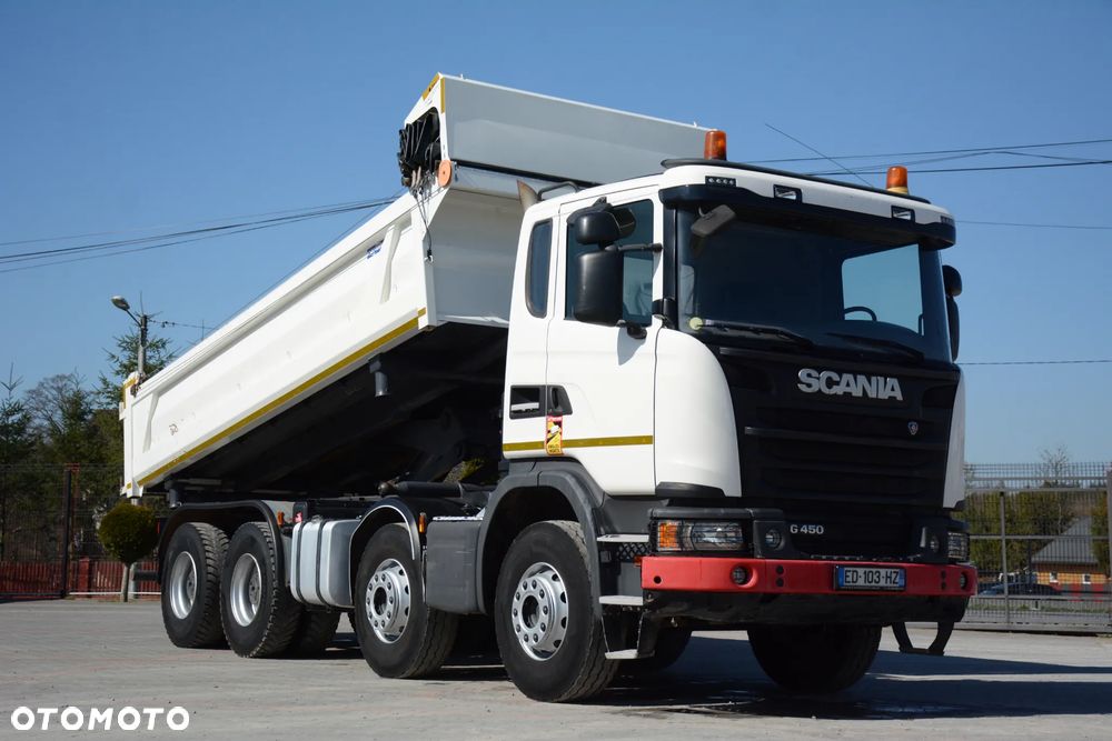 Scania G 450 / 2016r / 8x4 / Retarder / Hydroburta / Niski przebieg / Bardzo dobry stan - 3