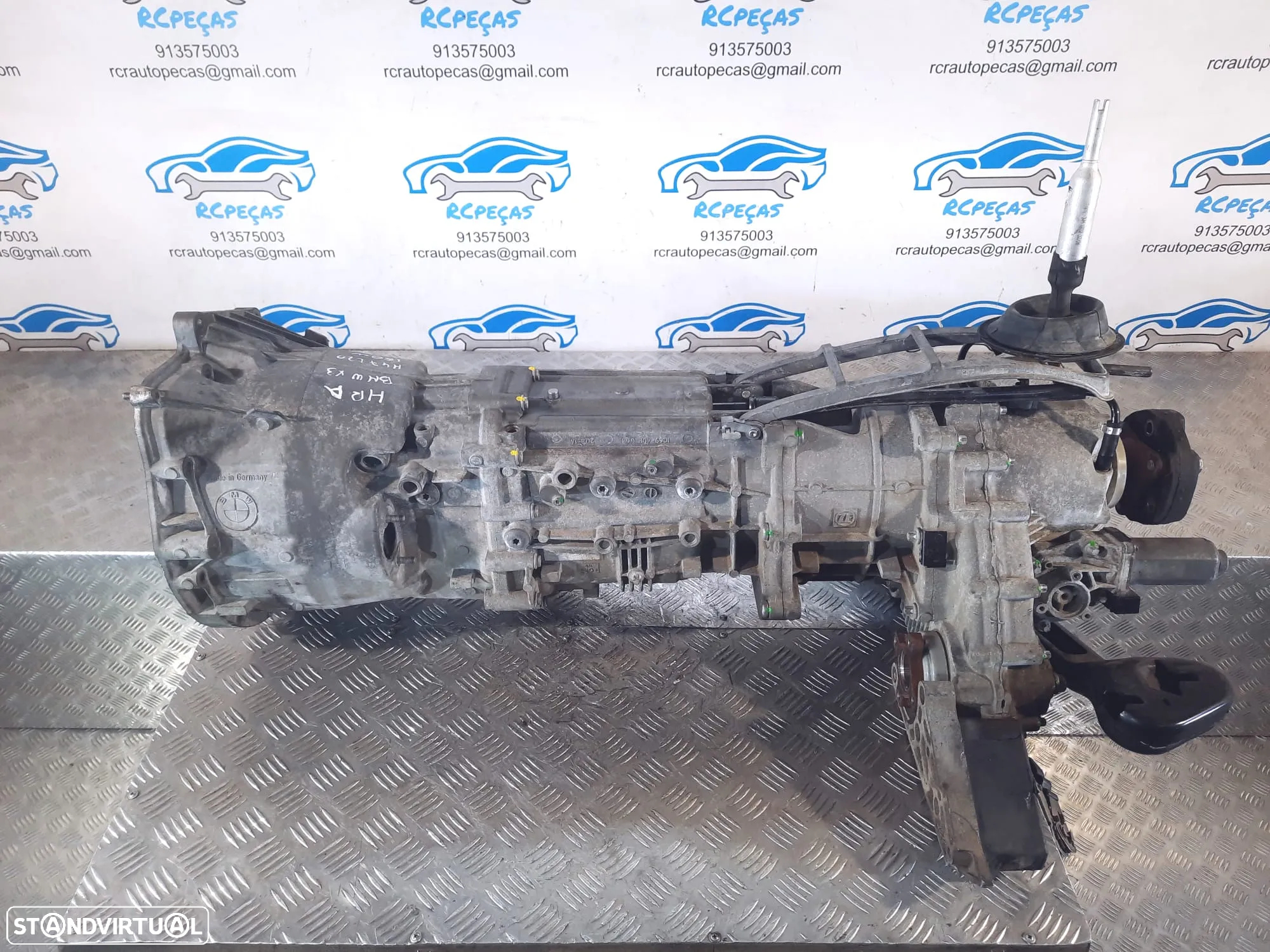 CAIXA VELOCIDADES MANUAL BMW X3 E83 2.0D 16V 150CV M47D20 204D4 HRA GS6X37DZ-THRJ GS6X37DZ THRJ X3 LCI - 4