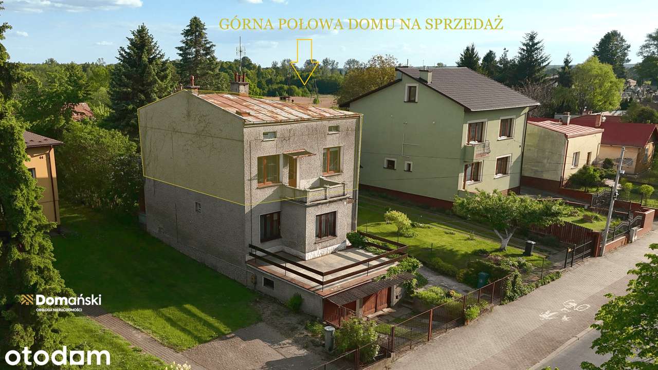 Połowa domu z garażem i ogrodem w cenie mieszkania w Lubaczowie