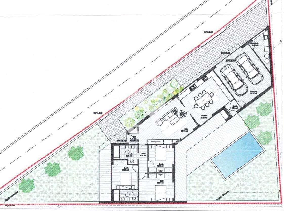 Moradia T3, Térrea, com Piscina, a 500 metros da Foz do Rio Neiva - Grande imagem: 4/13