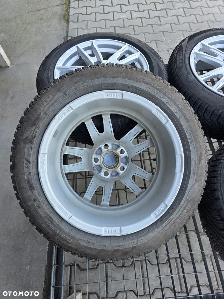 OPEL ASTRA L FORD VOLVO KOŁA R16 5X108 ET44 FELGI ALUMINIOWE OPONY ZIMOWE PIRELLI 205/55 - 9