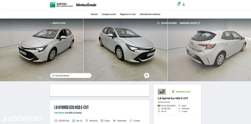 Toyota Corolla 1.8 HSD Business - 3