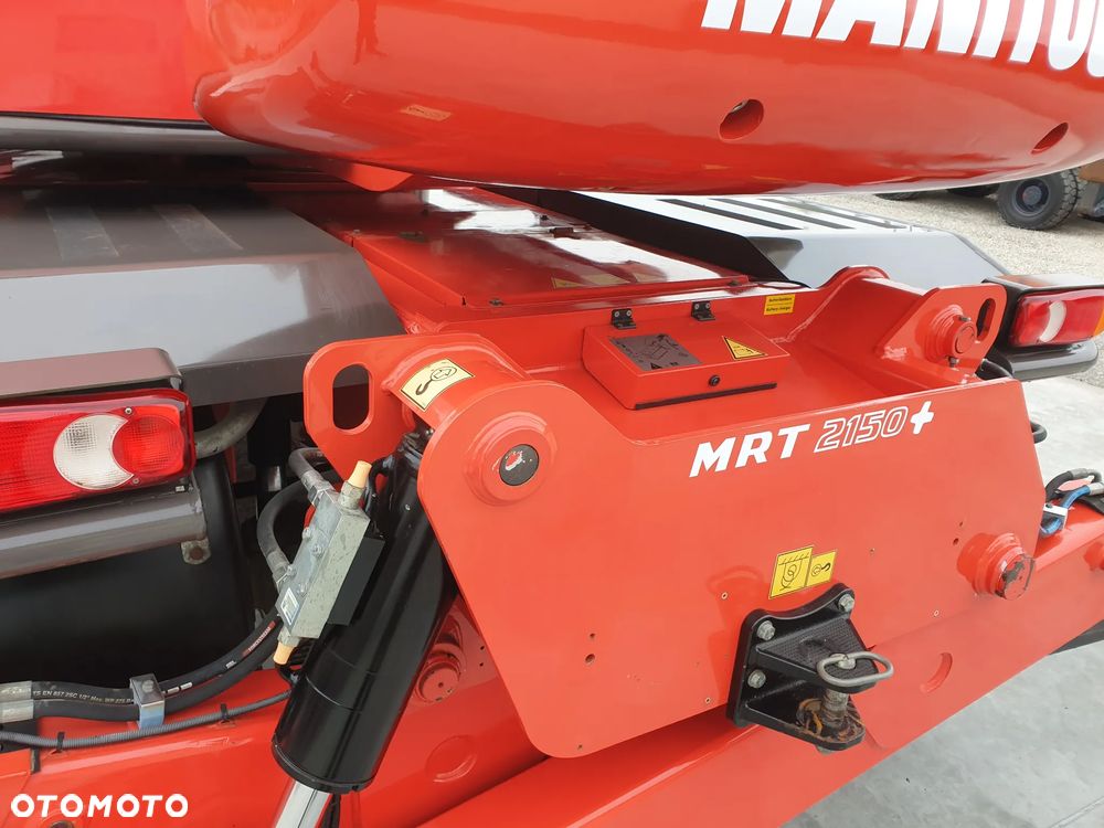 Manitou MRT Roto 2150+Privilege kosz/wciągarka/widły/pilot sprowadzona piękny stan - 21
