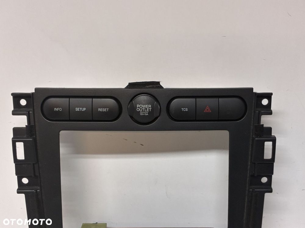 FORD MUSTANG PANEL STEROWANIA NAWIEWU KLIMATYZACJI RAMKA KOMPLET 19980-DZU7A - 2
