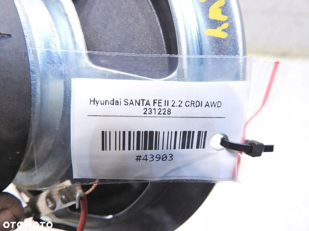 GŁOŚNIK GŁOŚNIKI LEWE HYUNDAI SANTA FE II 96300-2B000 - 4