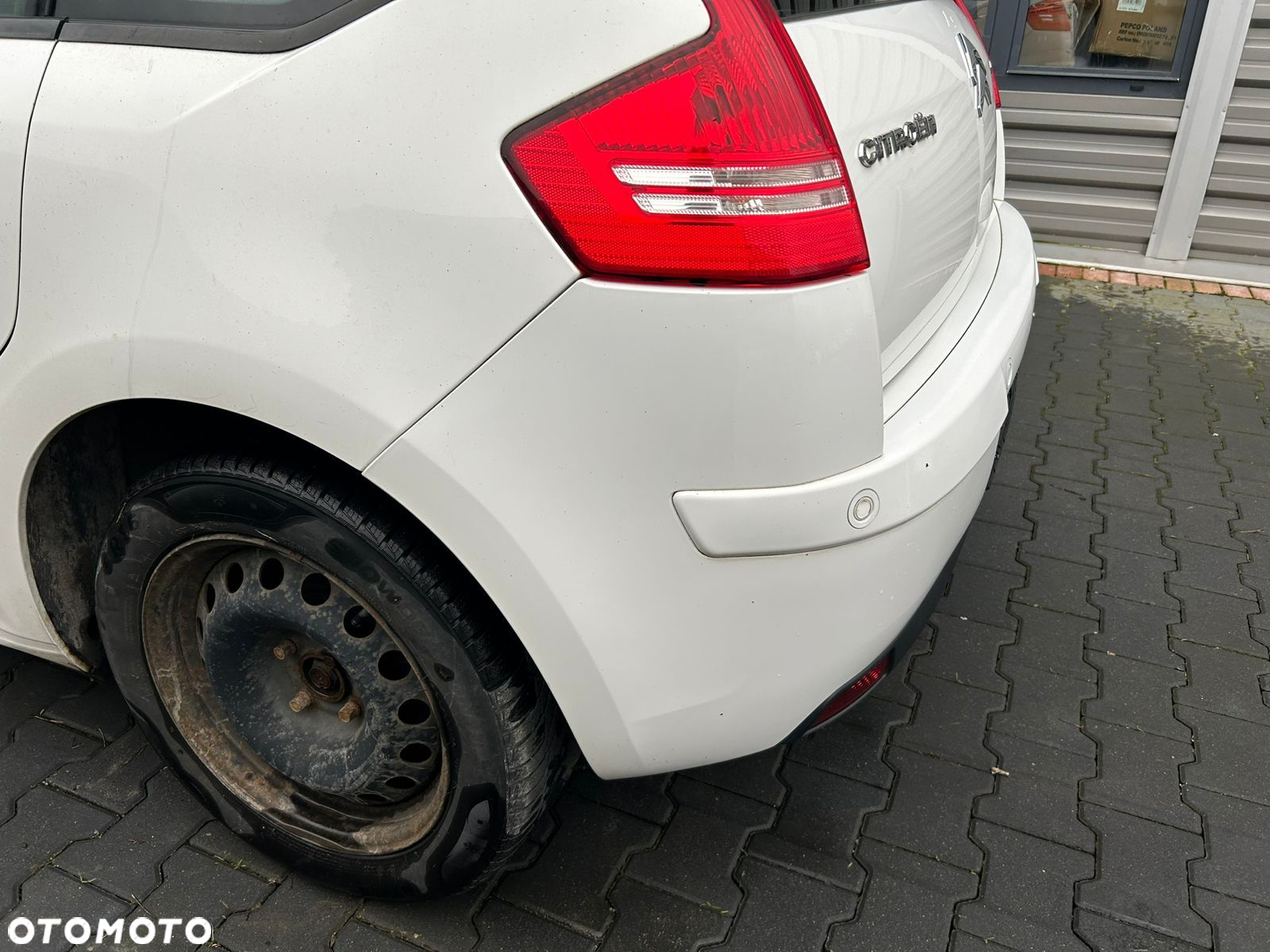 KOMPLETNY TYŁ KLAPA ZDERZAK LAMPA CITROEN C4 I EWP - 4