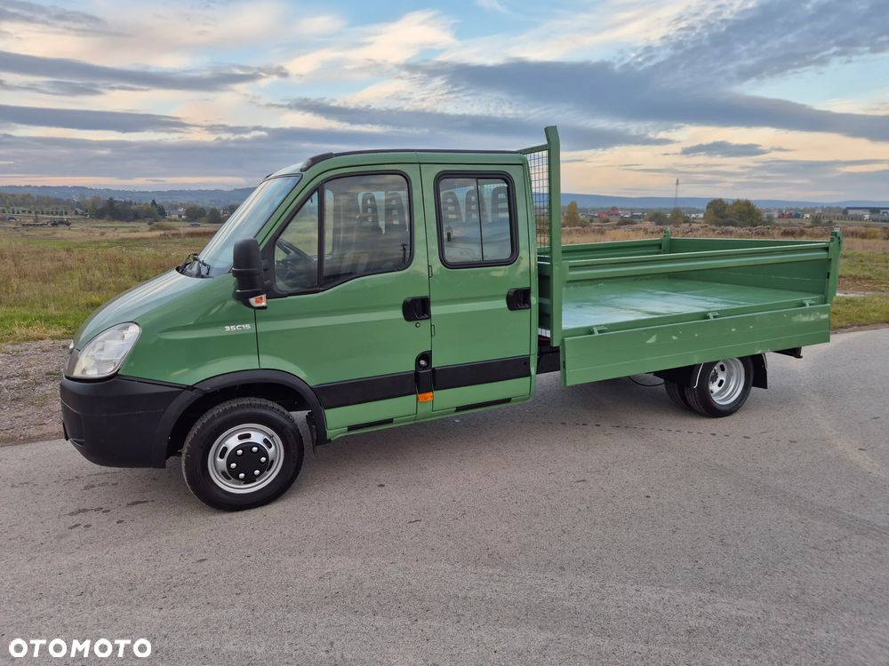 Iveco DAILY 35C15 DUBEL DOKA 7 OSOB WYWROTKA KIPER BRYGADOWK HAK 2010R - 16