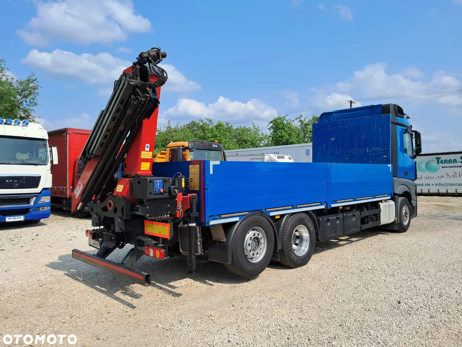 Mercedes-Benz ACTROS 2543 6X2 + HMF 1820 - 2