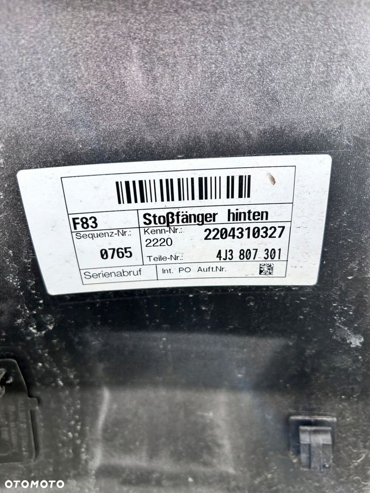 ZDERZAK TYŁ TYLNY AUDI E-TRON GT RS - 8