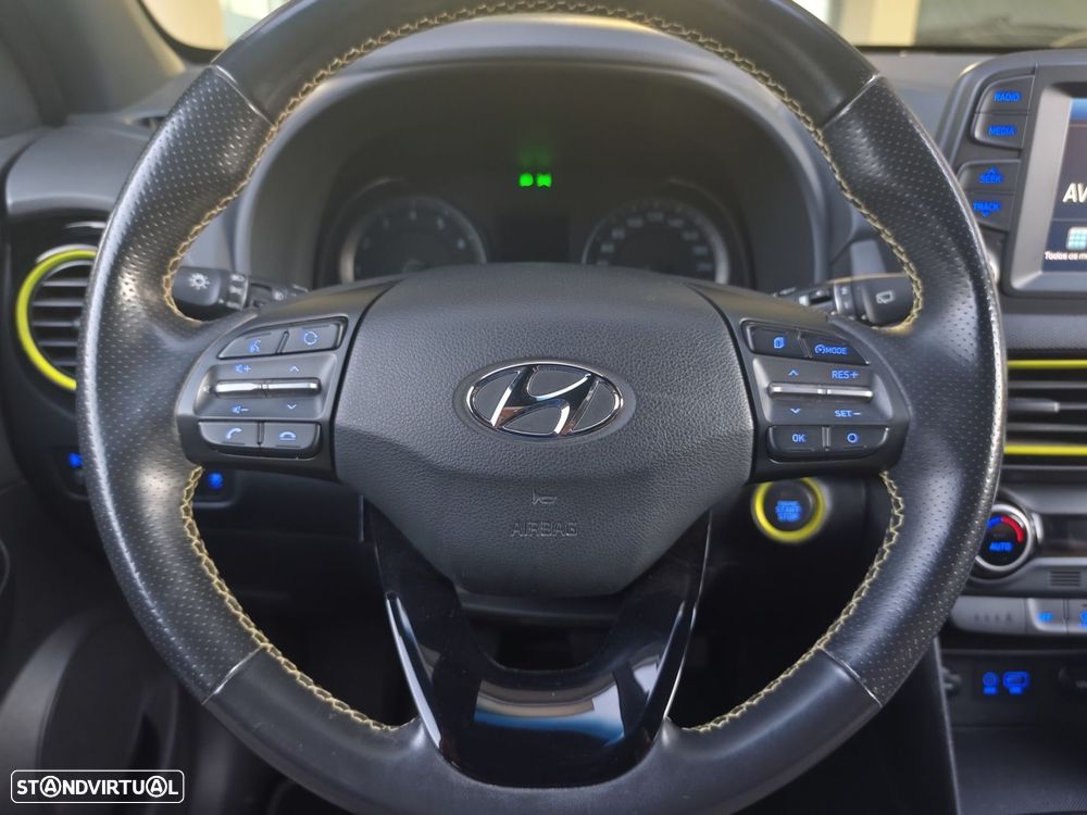Hyundai Kauai 1.0 T-GDi Pele/Tecido Lima - 25