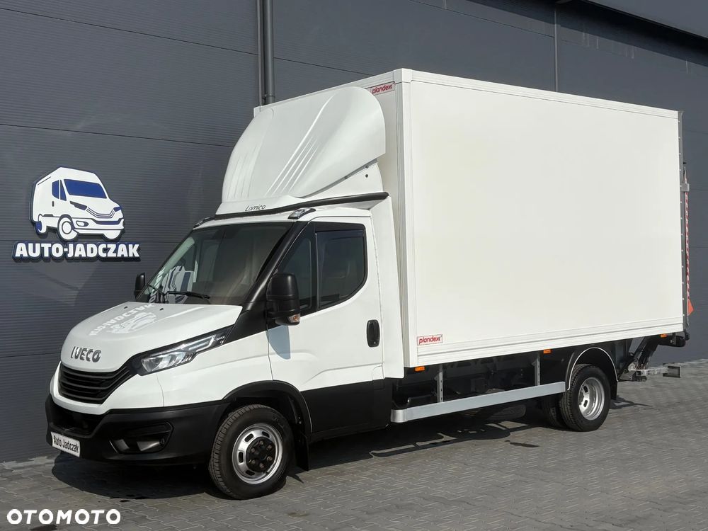Iveco Daily 50C21 35C21 3.0 HPI Hi-Matic Kontener 8 palet + winda 1000kg + drzwi boczne **Kamera**Klima**LED**Super stan**2024R** - 1