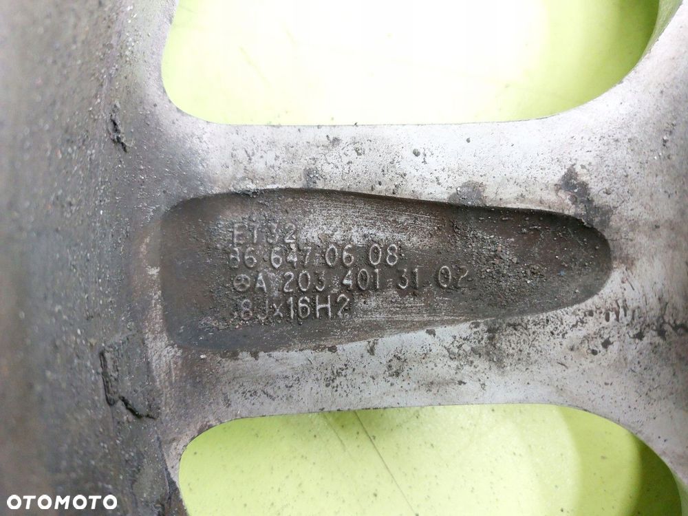 Alufelgi FELGI ALUMINIOWE MERCEDES E-KLASA W210 5X112 ET 31 8J 16 - 4