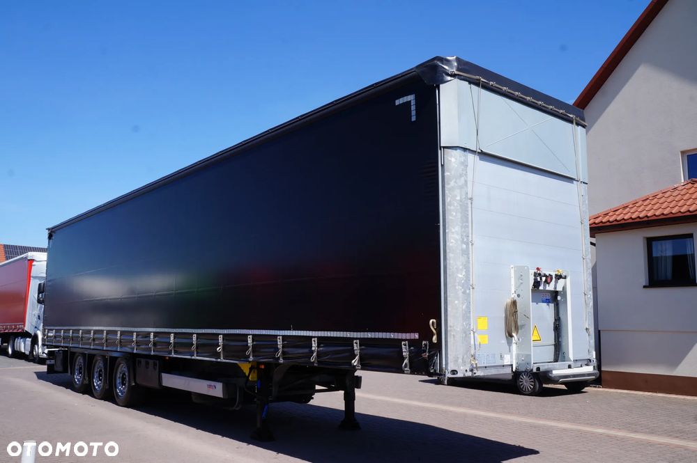Schmitz Cargobull VARIOS FIRANKA 2 POZIOMY JAZDY OŚ PODNOSZONA OCYNK - 1