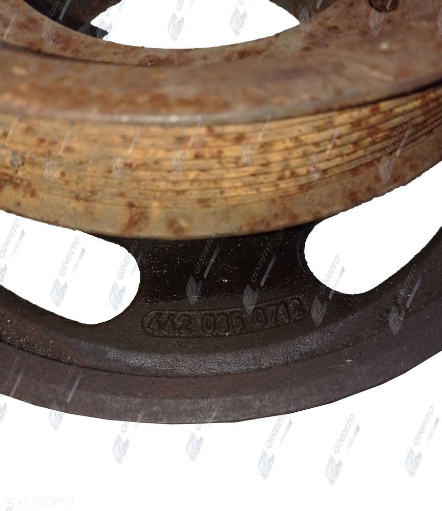 KOŁO PASOWE WAŁU MERCEDES V8 OM442 OM422 - 5