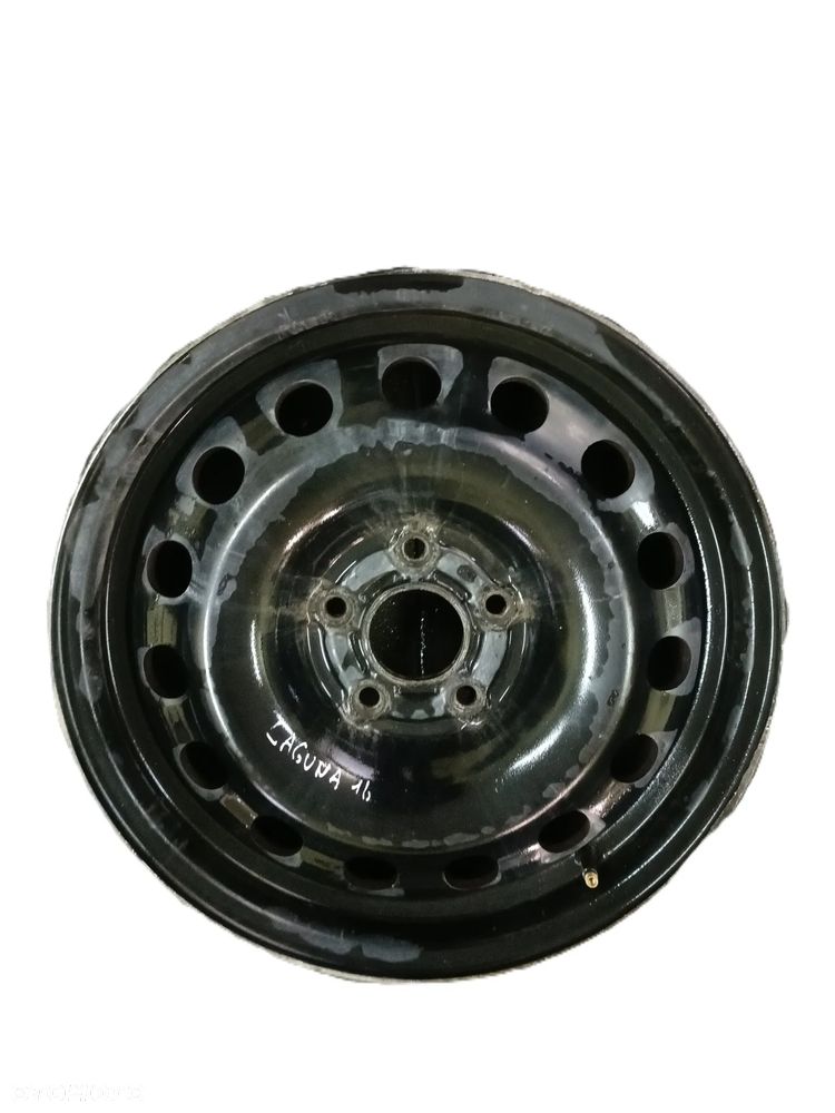 RENAULT LAGUNA II 01-07 komplet 4 sztuki felgi stalowe 16'' * - 9