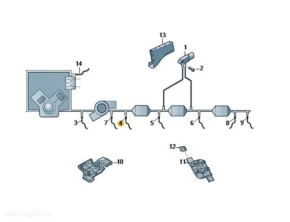 04L906088JD Czujnik temperatury spalin - 2