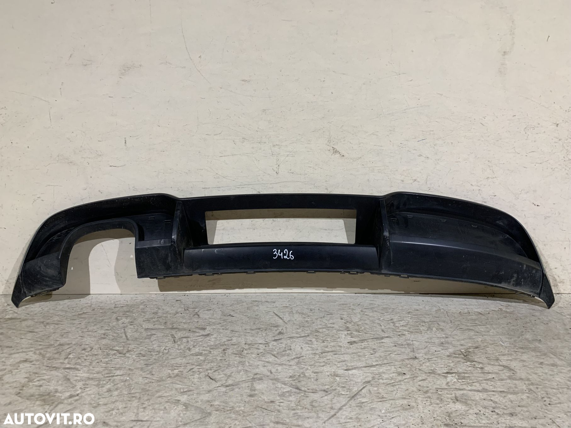 Spoiler bara spate Audi A3, 8V, S-Line, 2016, 2017, 2018, 2019, 8V3807521R - 4