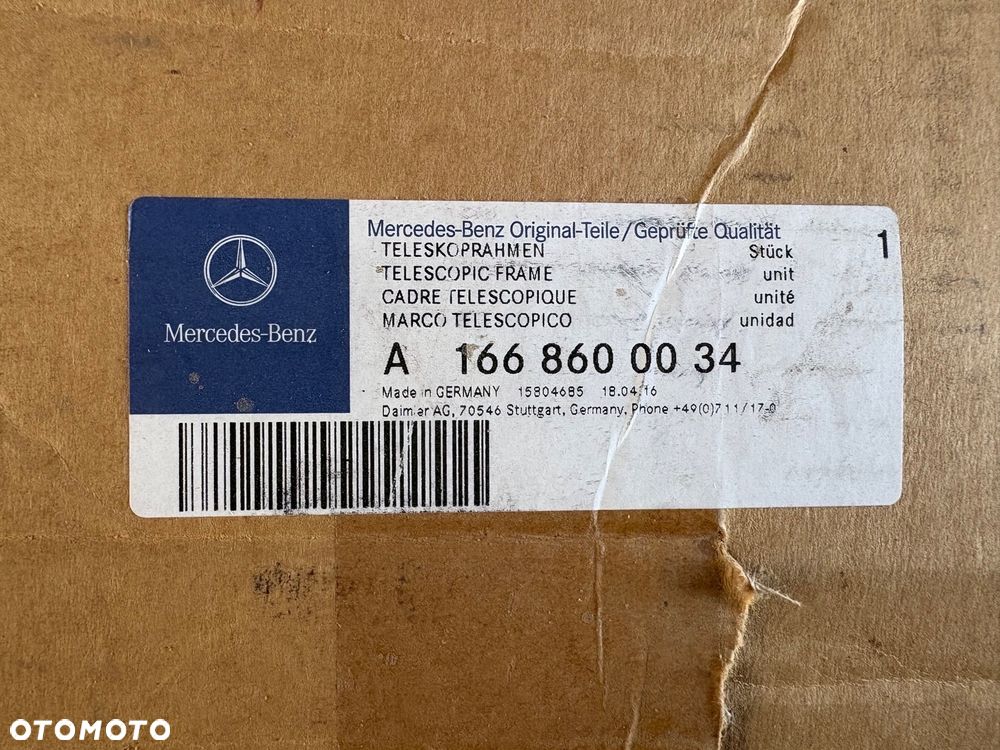 Przegródka bagażnika Mercedes-Benz - 1