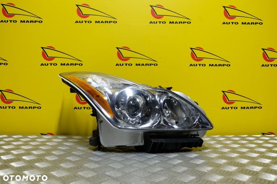 INFINITI G G37 V37 COUPE 2008- REFLEKTOR LAMPA XENON PRAWA USA - 2