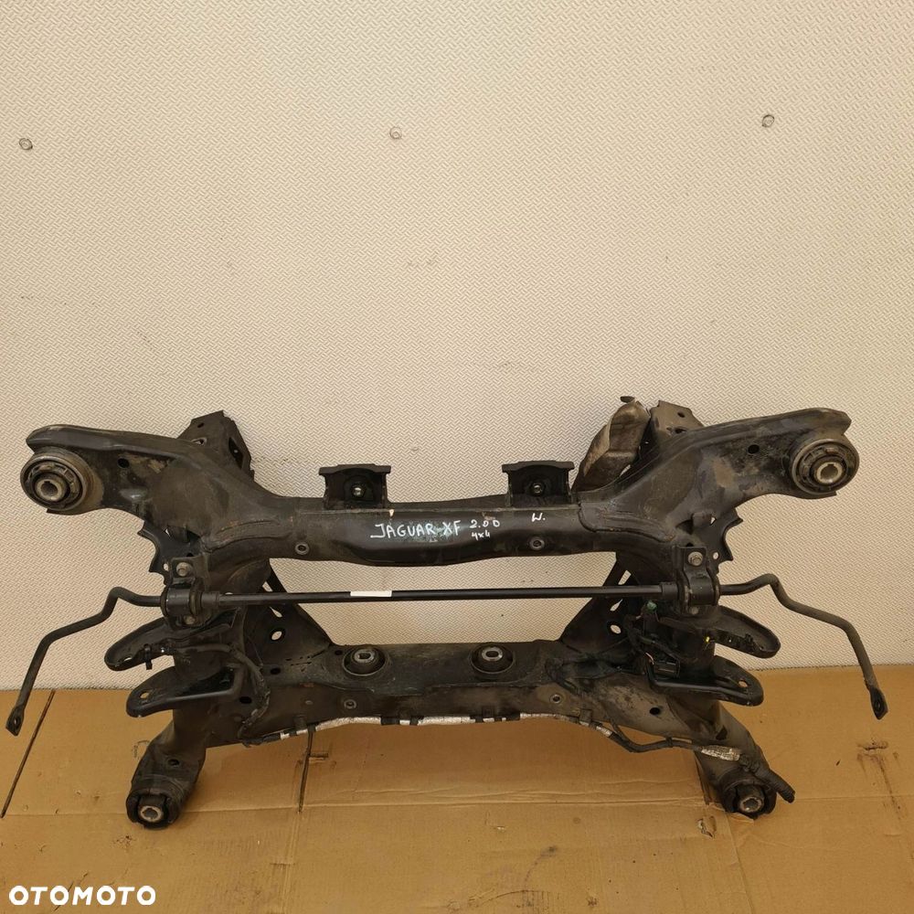 jaguar xf ii x260 wózek sanki oś belka zawieszenia tylna tył - 2