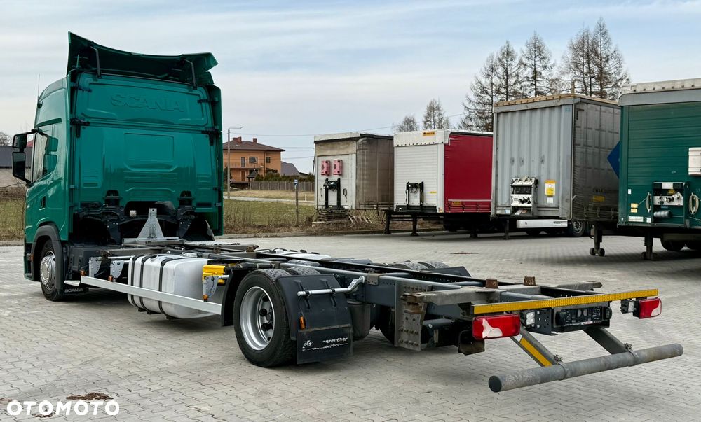 Scania G450 / RAMA DO ZABUDOWY / ROZSTAW 5.75 / AUTOMAT / SYPIALKA / 2019 ROK / 19 PALET - 3
