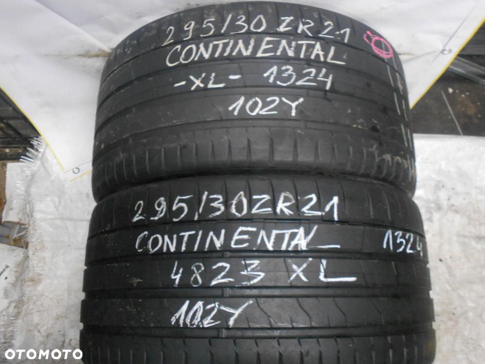 OPONY 295/30ZR21 CONTINENTAL SPORT CONTACT 7 XL DOT 1324 / 4823  5.7MM - 1