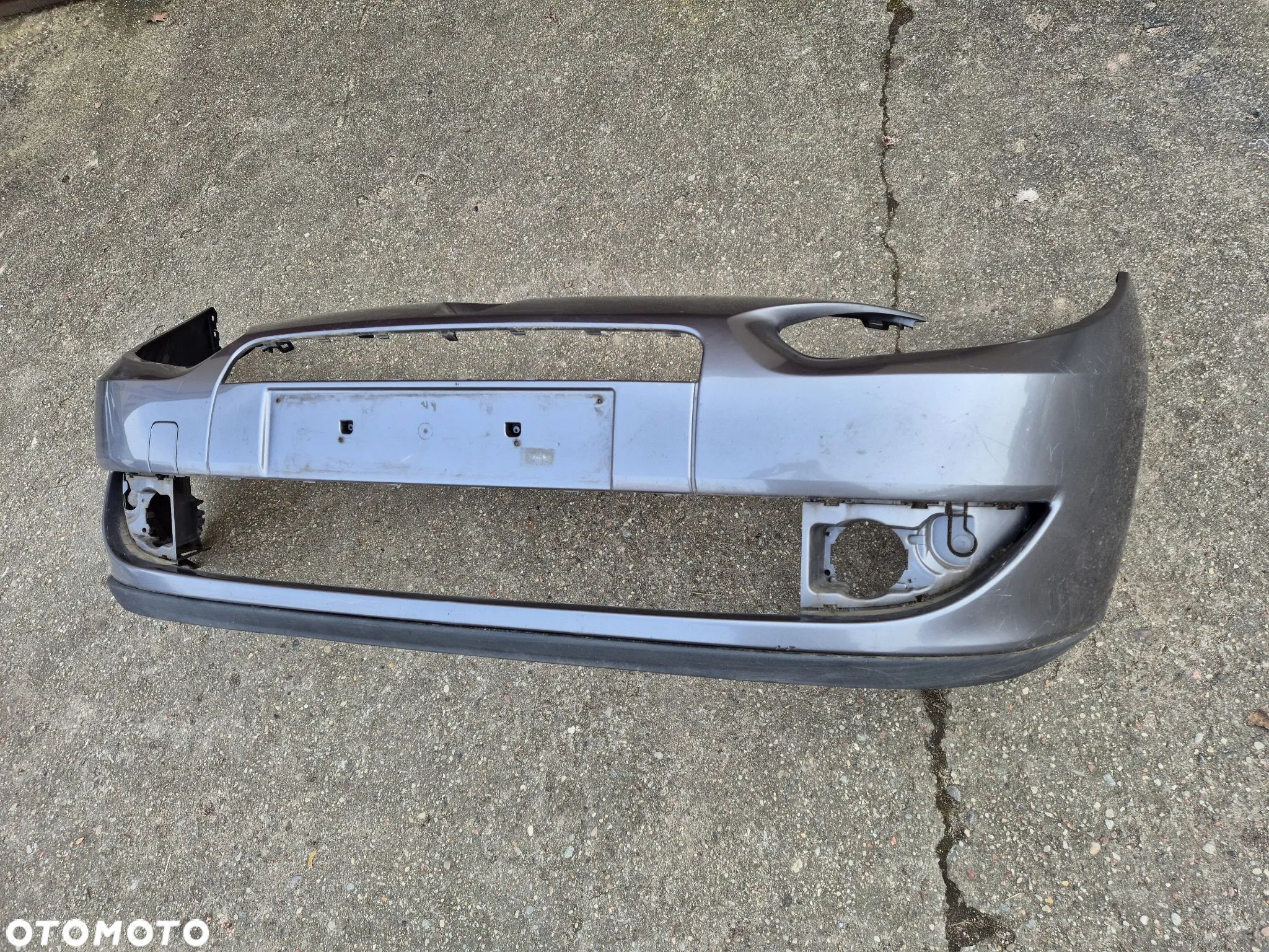 Renault Fluence 09-zderzak przedni spoiler hokej - 1