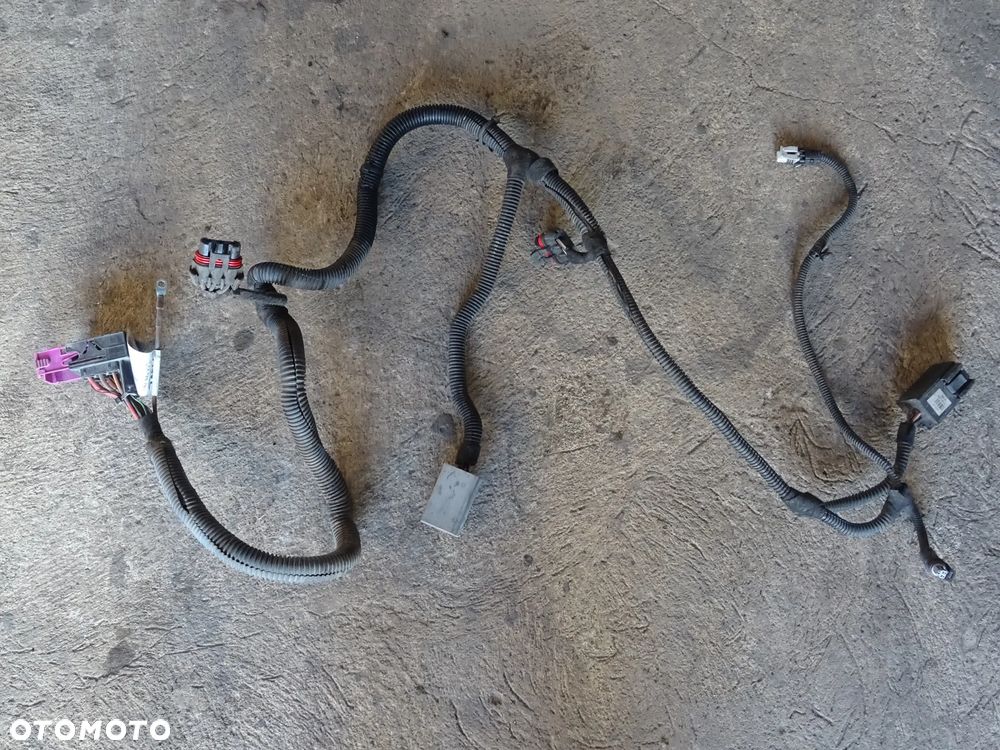 ASTRA H 1,7 WIĄZKA WENTYLATORÓW PRZEWODY INSTALACJA ELEKTRYCZNA KABLE - 2