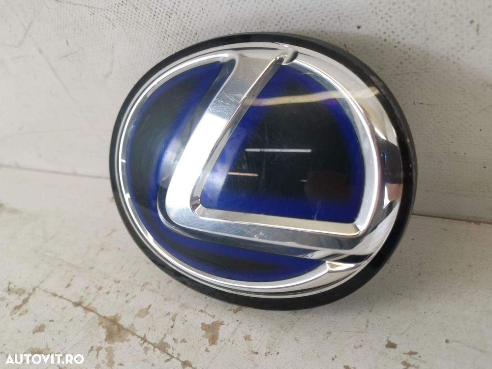 Emblema Grila Radiator Lexus  NX 1 [facelift] 2017 2018 2019 2020 Orig - 4