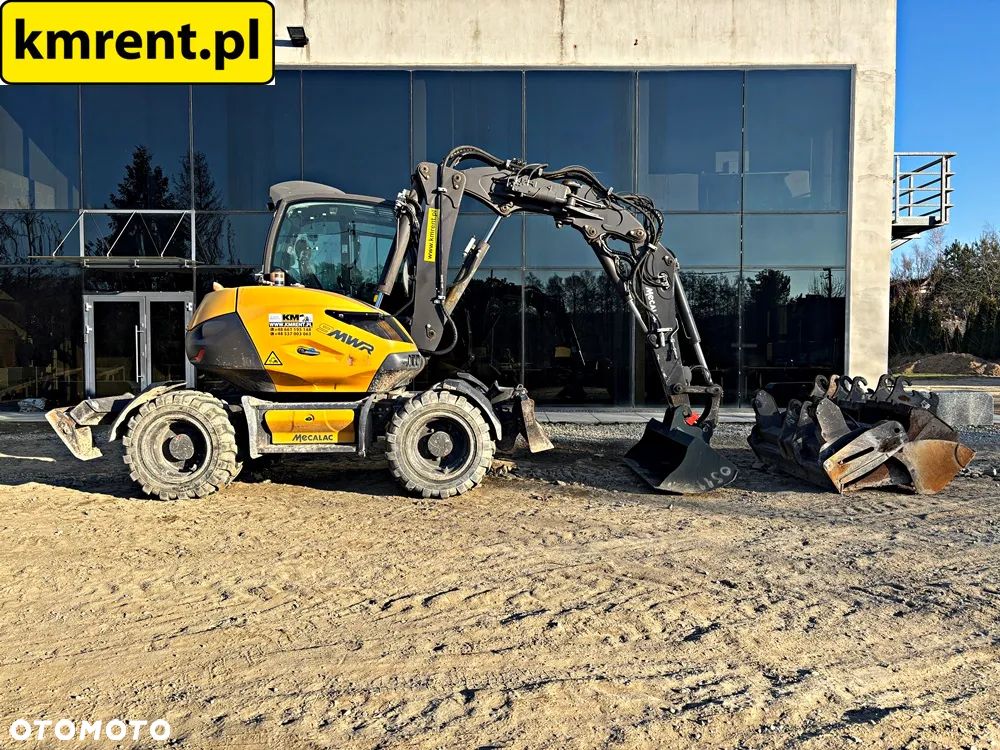 Mecalac 9 MWR KOPARKA KOŁOWA 2019R. | MECALAC 11 KOMATSU PW 98 TEREREX TW 95 110 WACKER NEUSON 100 YANMAR - 2